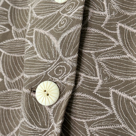 NWT Oscar de la Renta cropped jacquard coat - Picture 3 of 16